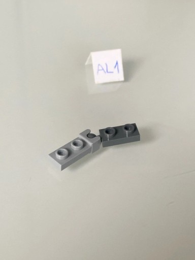 Zdjęcie oferty: Lego zawias szary 1x2 2x1