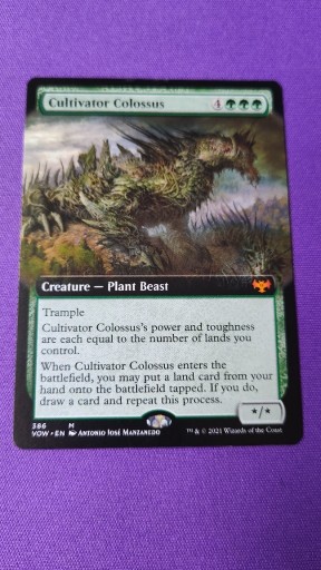 Zdjęcie oferty: Karta MTG: Cultivator Colossus Extended