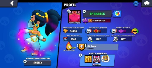 Zdjęcie oferty: Konto Brawl Stars 35k