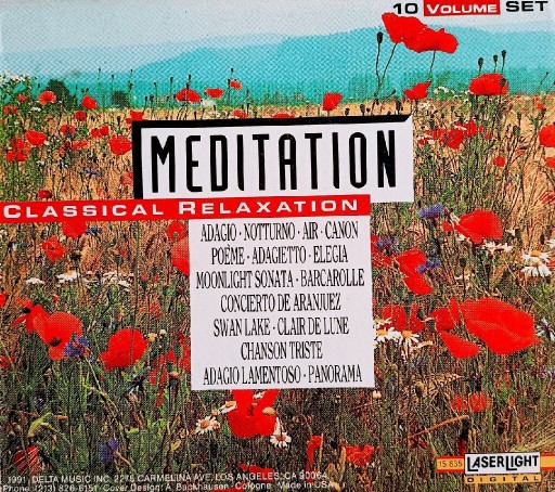 Zdjęcie oferty: MEDITATION CLASSICAL RELAXATION 10CD 1991r 