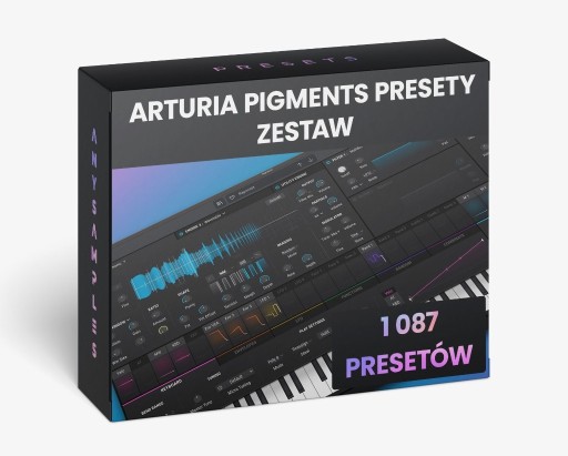 Zdjęcie oferty: Presety do Arturia Pigments | 1 087 presetów