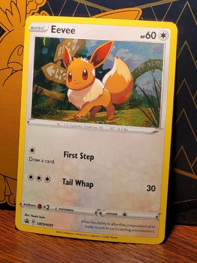 Zdjęcie oferty: Eevve holo SWSH095 Pokémon TCG