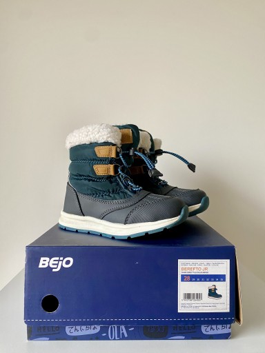 Zdjęcie oferty: Buty zimowe chłopięce BEjO Berefto z kożuszkiem 28