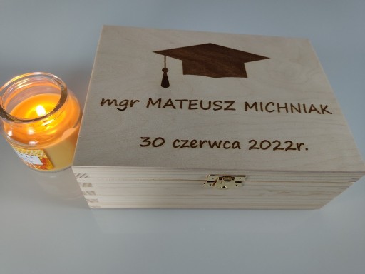 Zdjęcie oferty: Magister prezent zakończenie studiów gratulacje