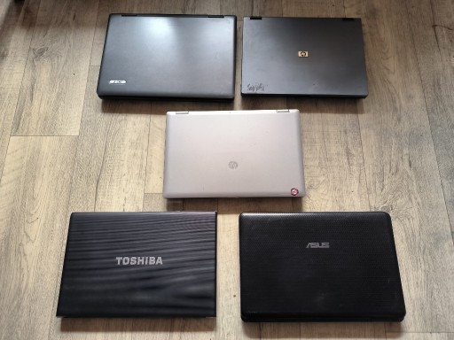 Zdjęcie oferty: Zestaw Laptopów Toshiba /HP / Acer