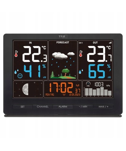 Zdjęcie oferty: Stacja Pogody TFA z czujnikiem zewnętrznym 