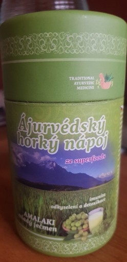 Zdjęcie oferty: Ajurvedsky horku napój amalaki - młody jęczmień