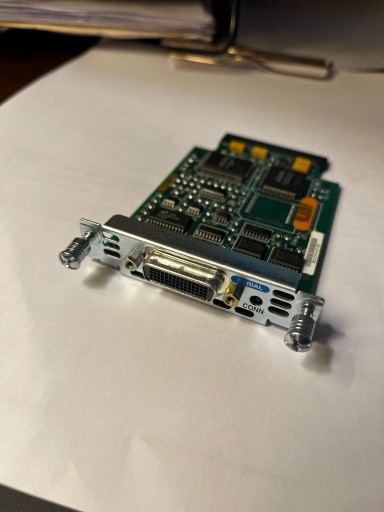 Zdjęcie oferty: CISCO WIC-1T 1-PORT SERIAL WAN INTERFACE CARD