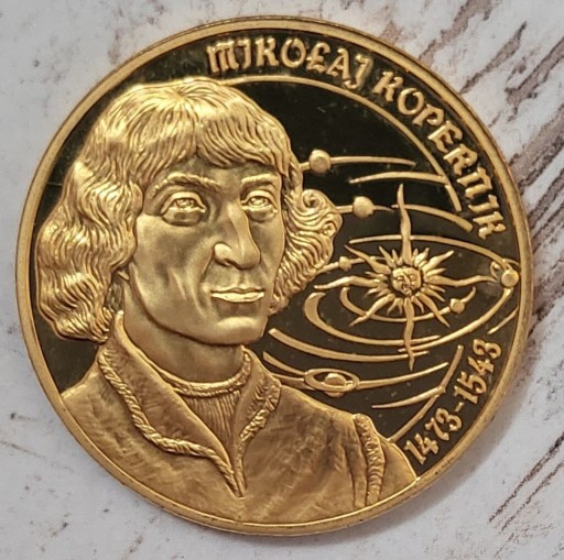 Zdjęcie oferty: Medal z kolekcji Wielcy Polacy Mikołaj Kopernik