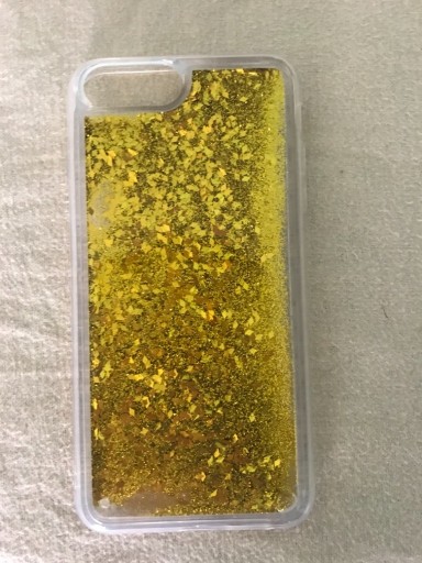 Zdjęcie oferty: Nowy case na iPhone płynny brokat glitter shiny