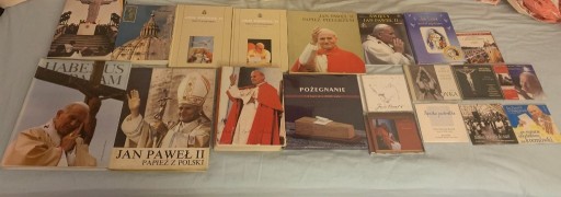 Zdjęcie oferty: Jan Paweł II kolekcja książki + CD zestaw