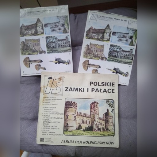 Zdjęcie oferty: Polskie zamki i pałace KOLEKCJA IS KAW komplet+