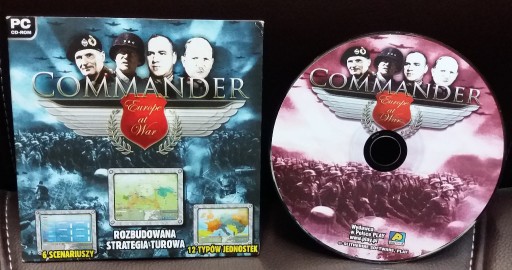 Zdjęcie oferty: GRA COMMANDER PC CD-ROM.