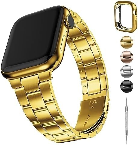 Zdjęcie oferty: Bransoletka pasek Apple Watch Gold złota