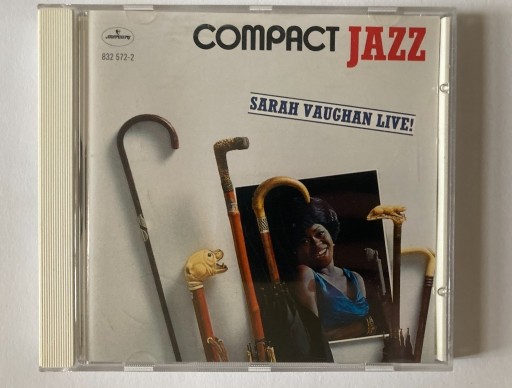 Zdjęcie oferty: Sarah Vaughan Live (Tivoli, Mister Kelly's, London