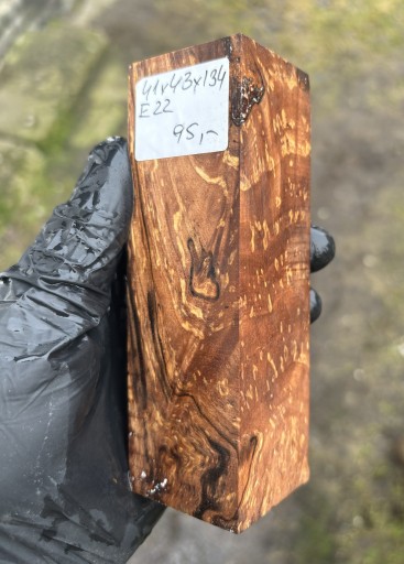 Zdjęcie oferty: Drewno stabilizowane korzeń olszy knifemaking