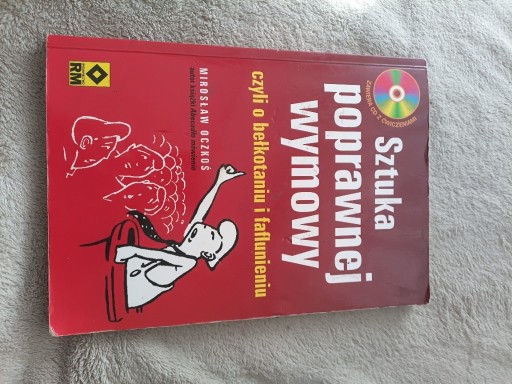 Zdjęcie oferty: Książka ćwiczenia logopedyczne - Sztuka poprawnej wymowy + płyta nieużywana