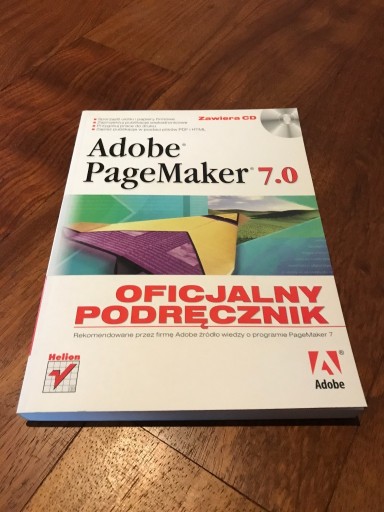 Zdjęcie oferty: Podręcznik nauki Adobe Page Maker + CD