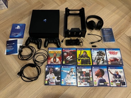 Zdjęcie oferty: Sony PlayStation 4 (Ps4) Pro 1tb Czarny