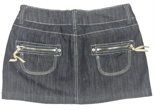 Zdjęcie oferty: Mini spódniczka z elastycznego jeansu 36 S