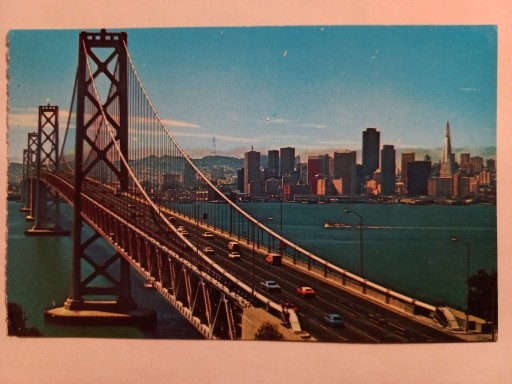 Zdjęcie oferty: Pocztówka USA San Francisco Most Oakland Bay