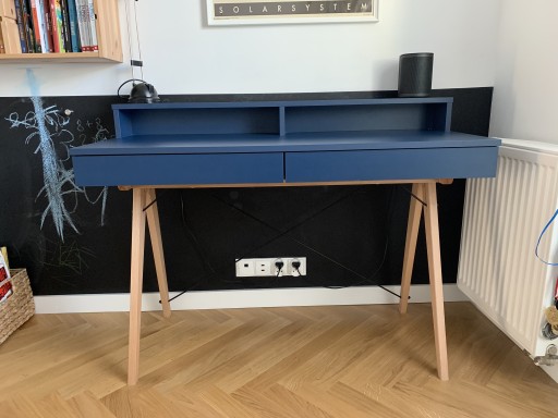 Zdjęcie oferty: MINKO - biurko z szufladami i nadstawką  120x50cm