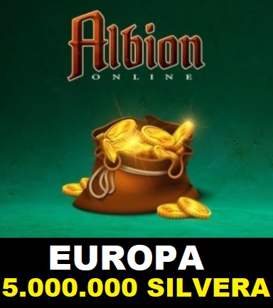 Zdjęcie oferty: ALBION ONLINE 5KK SILVER 5MLN SREBRO 24/7 EUROPA