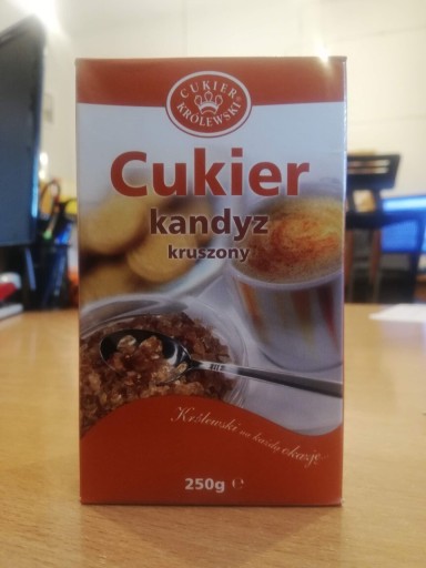 Zdjęcie oferty: Cukier kandyzowany kruszony 250g 