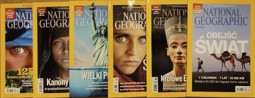 Zdjęcie oferty: National Geographic numery od 7 do 12 z 2013 roku