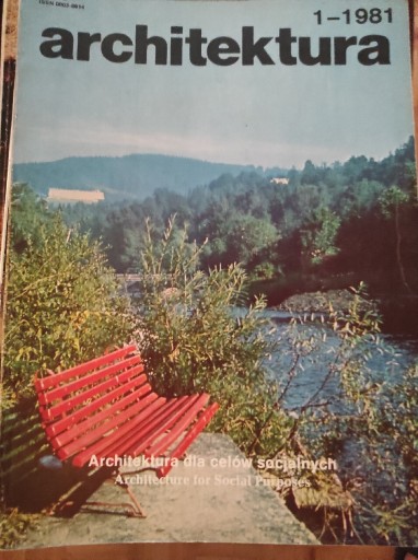 Zdjęcie oferty: Architektura 1/1981 dwumiesięcznik