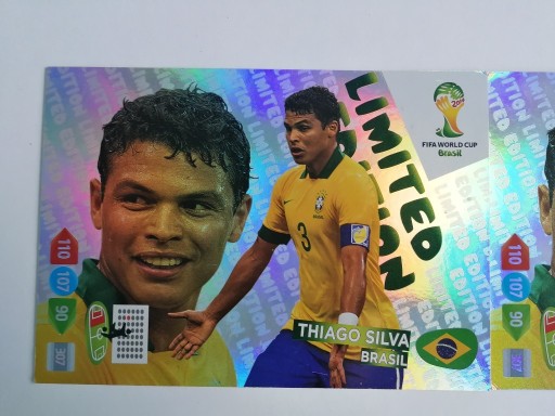 Zdjęcie oferty: Karta Mundial 2014 w Brazylii (LE Silva XXL) 1