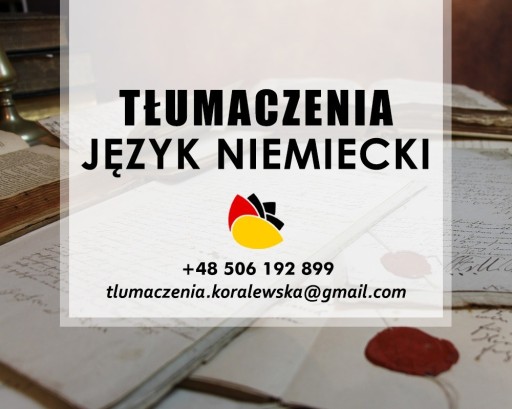 Zdjęcie oferty: Tłumaczenia język niemiecki - Online 7 dni w tyg. 