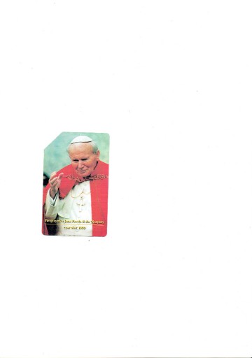Zdjęcie oferty: Karta telefoniczna Jan Paweł II