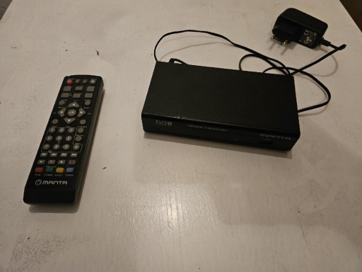 Zdjęcie oferty: Odtwarzac, dvbt hd hdmi manta pilot zasilacz