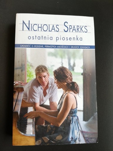 Zdjęcie oferty: Ostatnia Piosenka- Nicholas Sparks 