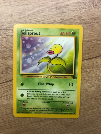 Zdjęcie oferty: Karta Pokemon Bellsprout Jungle 49/64