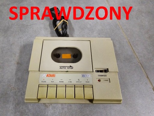 Zdjęcie oferty: Magnetofon XC12 do Atari SPRAWDZONY Zobacz film!