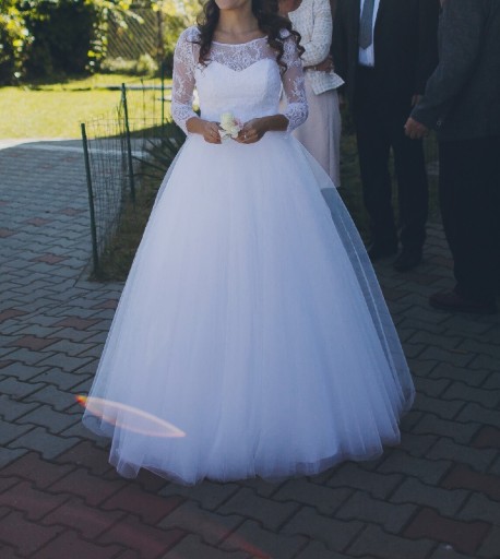 Zdjęcie oferty: Suknia ślubna księżniczka tiul 