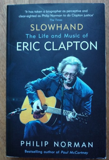 Zdjęcie oferty: Eric Clapton "Slowhand", biografia, angielski