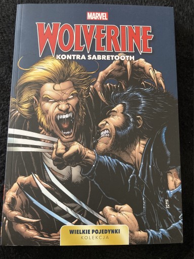 Zdjęcie oferty: Wielkie pojedynki Wolverine kontra Sabretooth Nowy