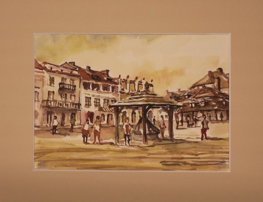 Zdjęcie oferty: Kazimierz Dolny nad Wisłą AKWARELA 24x30 cm