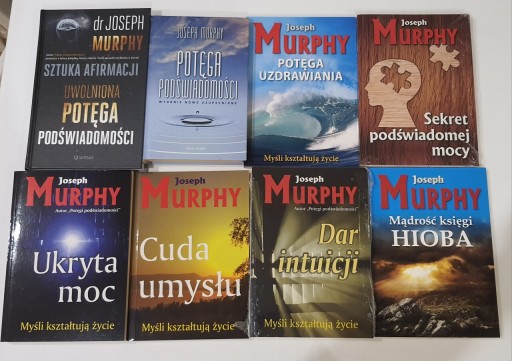 Zdjęcie oferty: Dr Joseph Murphy 8 nowych książek 