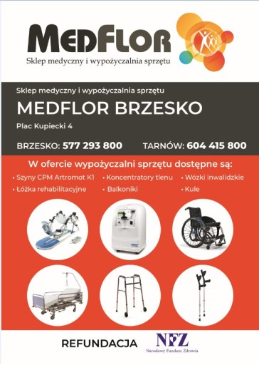 Zdjęcie oferty: WYPOŻYCZALNIA SZYNA CPM REHABILITACJA TARNÓW