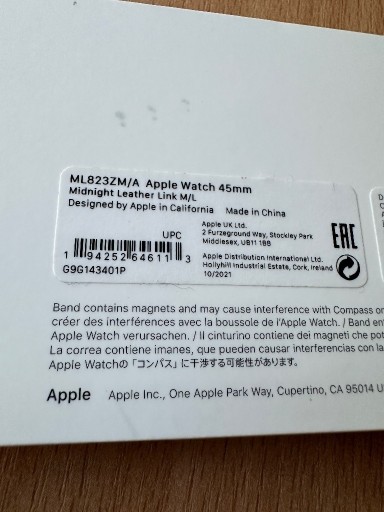 Zdjęcie oferty: ML823ZM/A Pasek do Apple Watch 45mm Midnight 