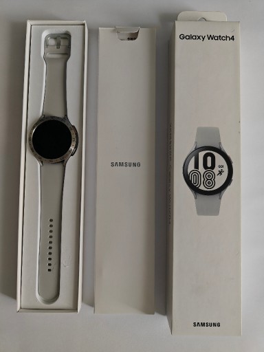 Zdjęcie oferty: Smartwatch Samsung Galaxy Watch 4 44mm Srebrny