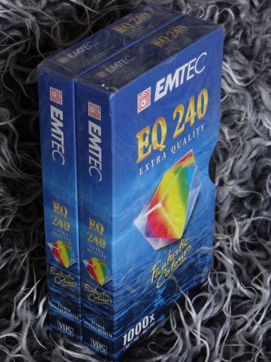 Zdjęcie oferty: Kaseta wideo EMTEC VHS EQ-240 nieużywana