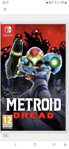 Zdjęcie oferty: Metroid Dread Nintendo Switch NOWA