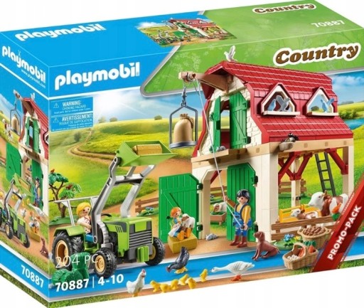 Zdjęcie oferty: Playmobil 204 ELEMENTY Gospodarstwo rolne 70887 