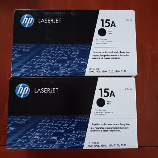 Zdjęcie oferty: Toner hp 15a  2 szt C7115A 