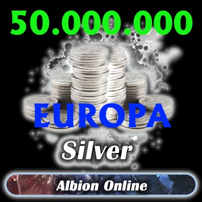 Zdjęcie oferty: Albion Online EU Srebro 50.000.00 Silver 50kk